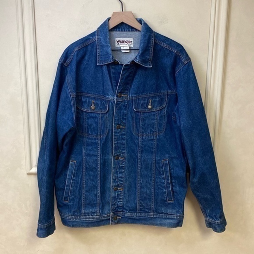 Vintage Wrangler Rugged Wear Jean Jacket